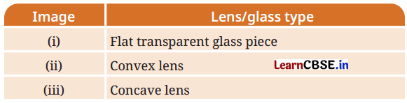 Light Mirrors and Lenses Class 8 Questions and Answers Science Chapter 10 Q4.1