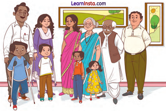 Lina’s Family Class 1 Question Answer Solutions Maths Chapter 7 1