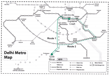 Maps and Locations Class 5 Solutions Question Answer Maths Chapter 14 9