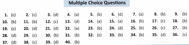 NCERT Solutions for Class 10 Social Economics Chapter 4 Globalisation and the Indian Economy MCQs Answers