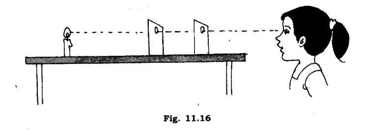 NCERT Solutions for Class 6 Science Chapter 11 Light Shadows and Reflection LAQ Q3