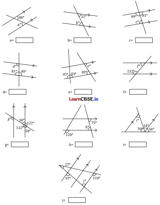 Parallel and Intersecting Lines Class 7 Solutions Ganita Prakash Maths Chapter 5 Page 123 Q1