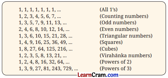 Patterns in Mathematics Class 6 Solutions Question Answer 1