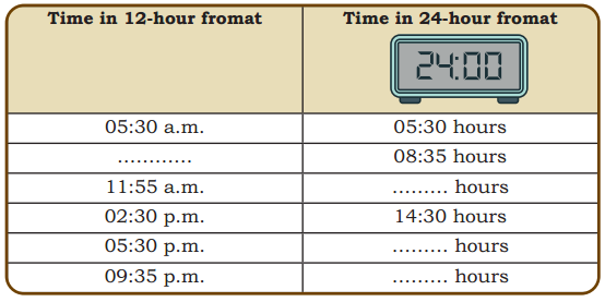 Racing Seconds Class 5 Solutions Question Answer Maths Chapter 12 6