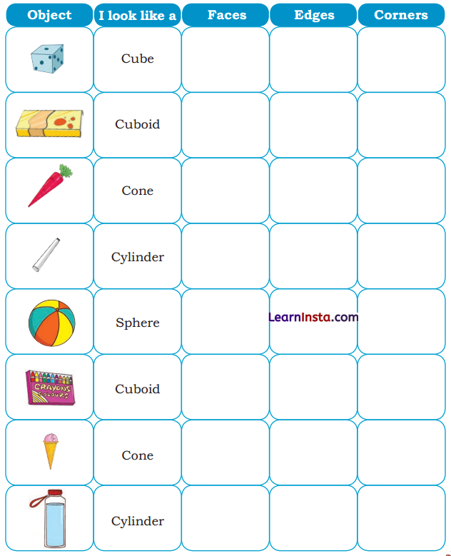 Shapes Around Us Class 2 Maths Solutions Question Answer Chapter 2 20
