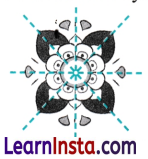 Symmetry Class 6 Solutions Question Answer 3