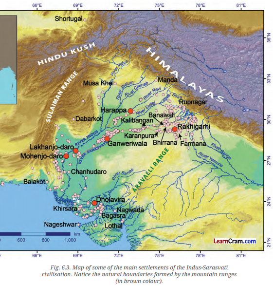 The Beginnings of Indian Civilisation Class 6 Questions and Answers 1
