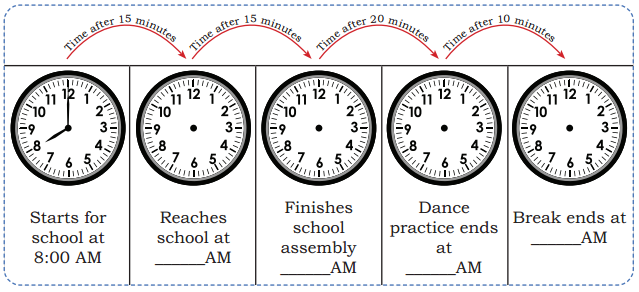 Ticking Clocks and Turning Calendar Class 4 Solutions Question Answer Maths Chapter 12 11