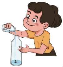 Weigh it, Pour it Class 4 Solutions Question Answer Maths Chapter 8 23