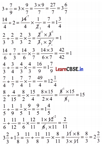 Working with Fractions Class 7 Solutions Ganita Prakash Maths Chapter 8 Page 196 Q1.1