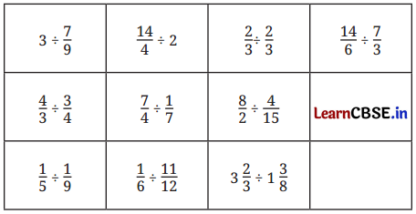 Working with Fractions Class 7 Solutions Ganita Prakash Maths Chapter 8 Page 196 Q1